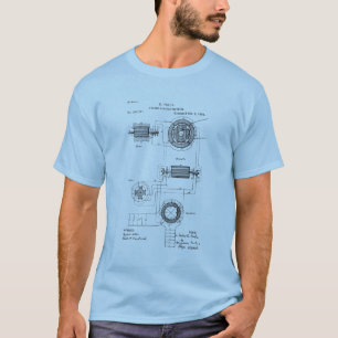 Tesla dynamo electric machine #1 T-Shirt