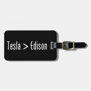 Tesla > Edison Luggage Tag