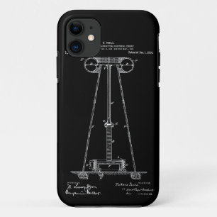 Tesla Electrical Energy Transmitter Wardencliff iPhone 11 Case
