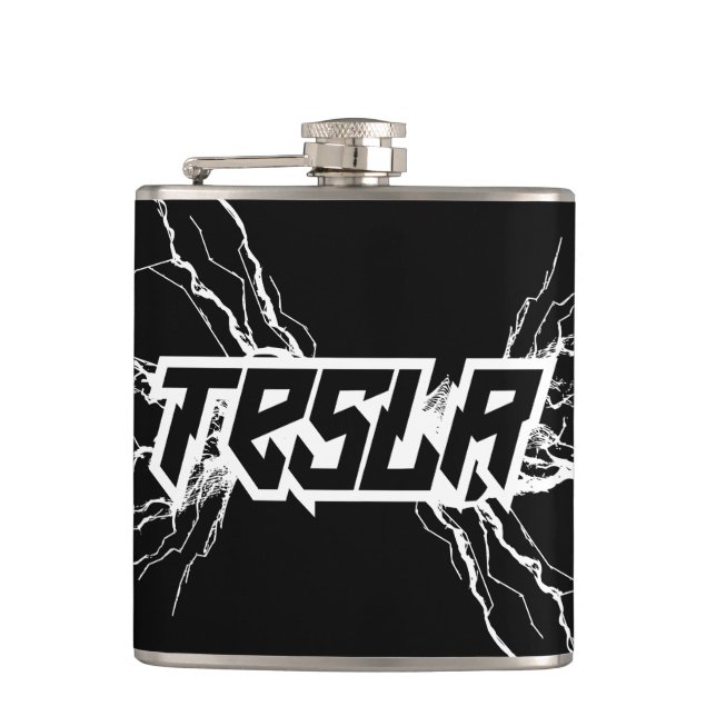 Tesla Hip Flask (Front)