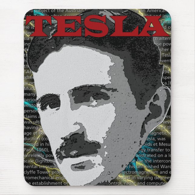 TESLA MOUSE PAD (Front)
