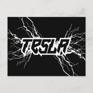 Tesla Postcard