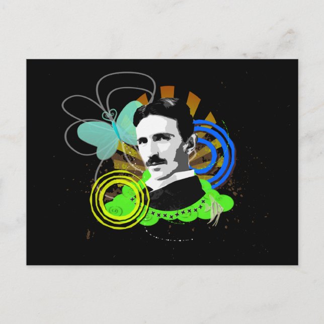 Tesla Postcard (Front)