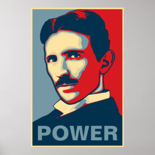 Tesla Power Poster