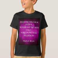 Tesla Quote On Purple