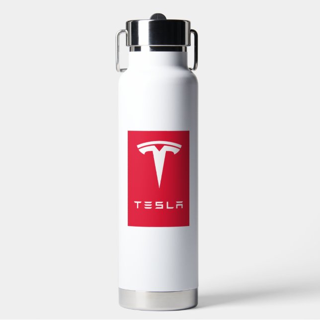 ⚡ Tesla Sipper Water Bottle (Front)