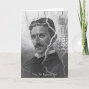 Tesla, The Lightning Man Card