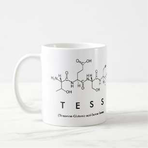 Tess peptide name mug