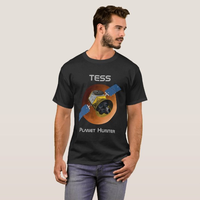 TESS Planet Hunter Spacecraft T-Shirt (Front Full)