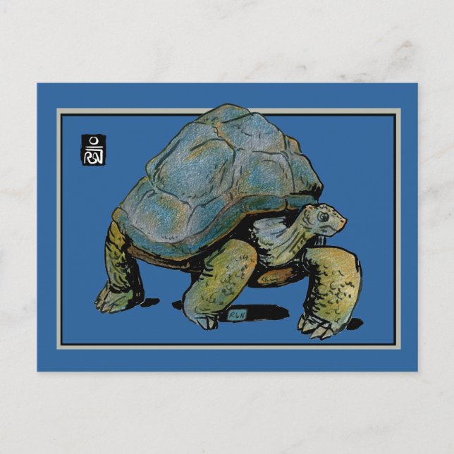 Tess The Giant Tor Postcard (Front)