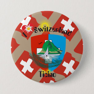 Tessin - Ticino - Schweiz - Svizzera Buttons