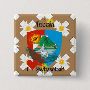 Tessin - Ticino - Schweiz - Svizzera Buttons