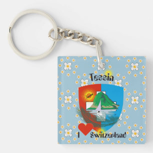 Tessin - Ticino - Switzerland - Svizzera Key Ring