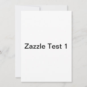 Test 1 invitation