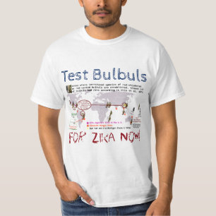 Test Bulbuls For Zika Shirt by RoseWrites