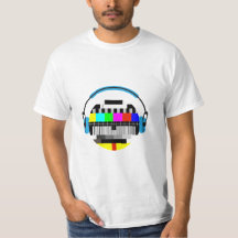 Test card joke t-shirt for men