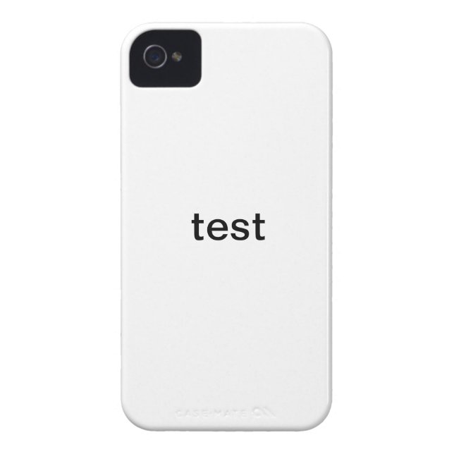 test Case-Mate iPhone case (Back)