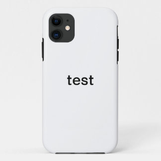 test iPhone 11 case