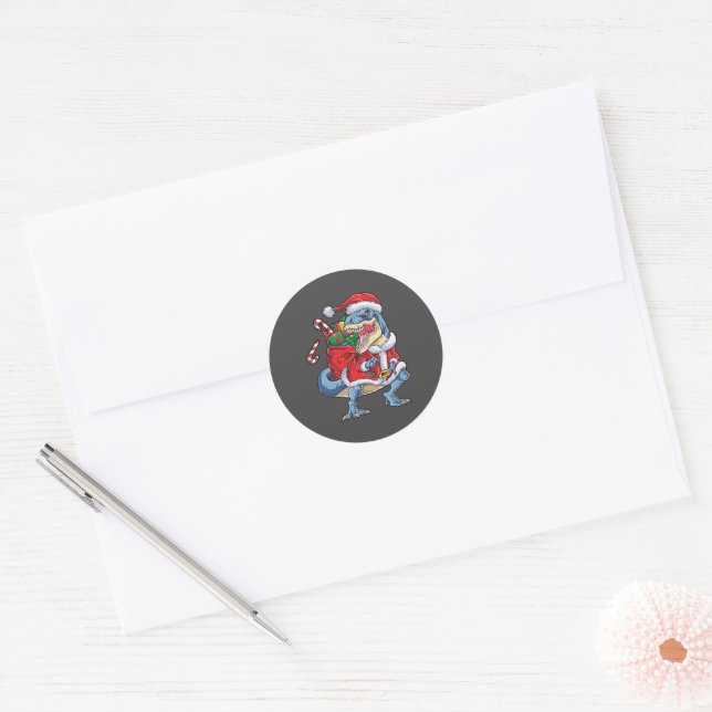 test classic round sticker (Envelope)