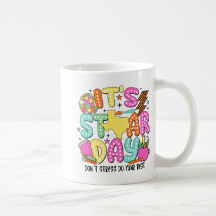 Test Day Dont Stress Do Your Best Testing Teacher Coffee Mug