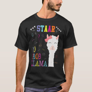 Test Day Llama Teacher Student Llama  Testing Day T-Shirt