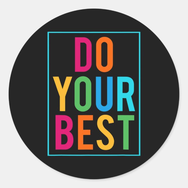 Test Day Mode On Teacher State Testing Ideas Schoo Classic Round Sticker (Front)