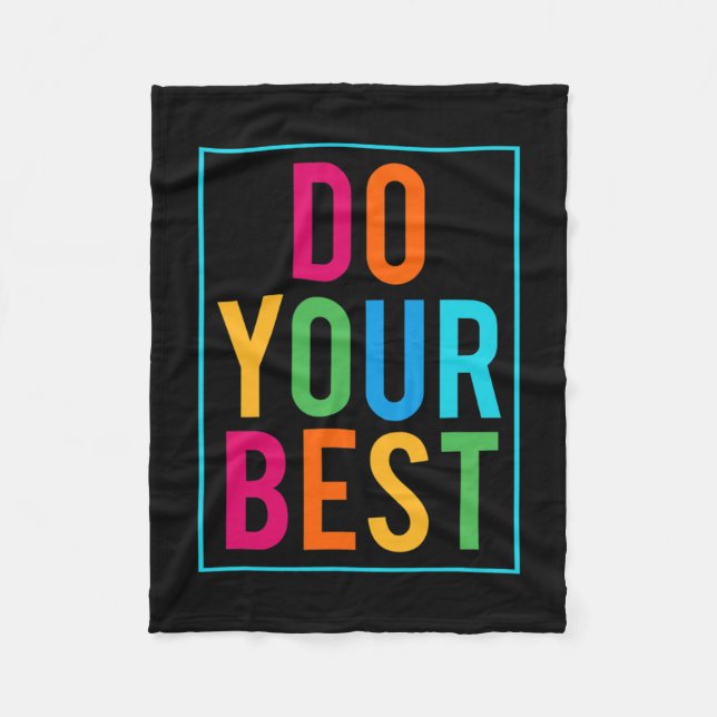 Test Day Mode On Teacher State Testing Ideas Schoo Fleece Blanket (Front)