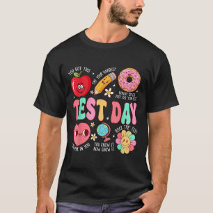 Test Day Rock The Test Testing Day Motivational Te T-Shirt