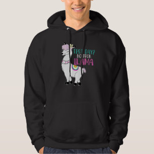 Test Day Squad No Prob Llama Llama Teacher Student Hoodie