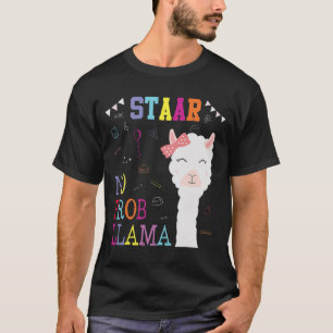 Test Day Squad No Prob-llama Llama Teacher Student T-Shirt