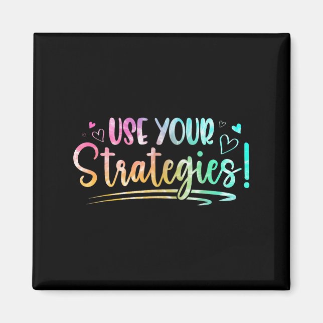 Test Day State Testing Exam Teacher Student Motiva Magnet (Front)