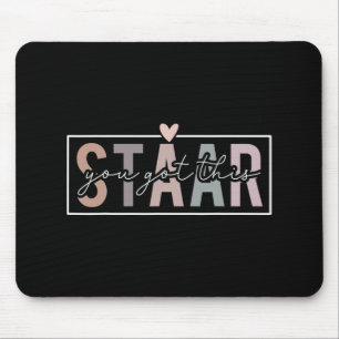 Test Day Teacher Exam Leopard Testing Day You Got  Mouse Pad