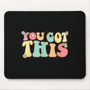 Test Day Teacher Shirt Motivational Testing Day St Mouse Pad