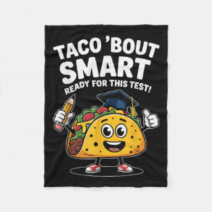 Test Day Teacher Shirt Motivational Testing Day Ta Fleece Blanket