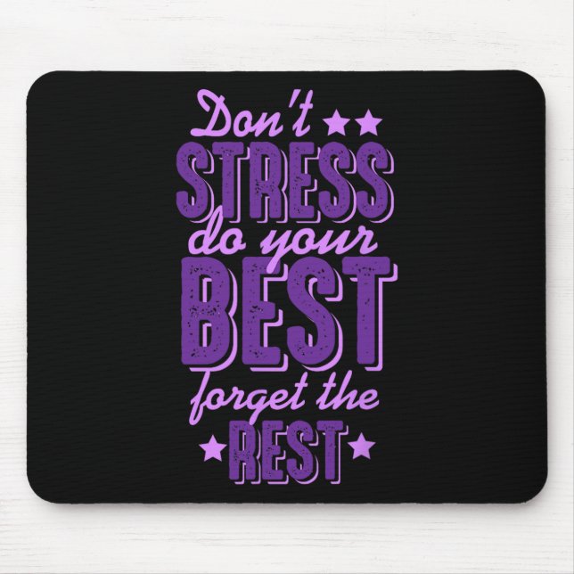 Test Day Testing Shirts For Women Teachers  Mouse Pad (Front)