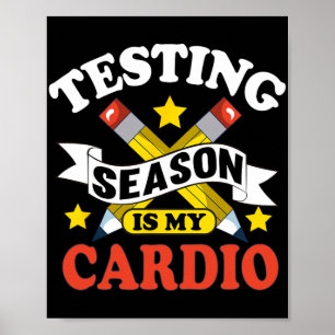 Test Day Testing Shirts For Women Teachers  Poster
