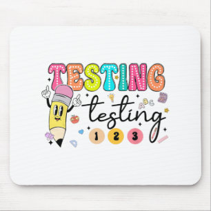 Test Day Yall Testing Day Teacher Mouse Pad