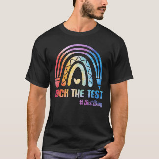 Test Dayeacher Rockheestesting friends T-Shirt