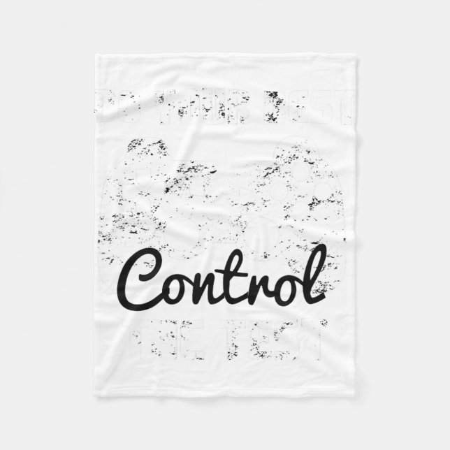 Test Exam Day Game Controller  Fleece Blanket (Front)