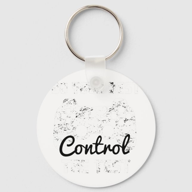 Test Exam Day Game Controller  Key Ring (Front)