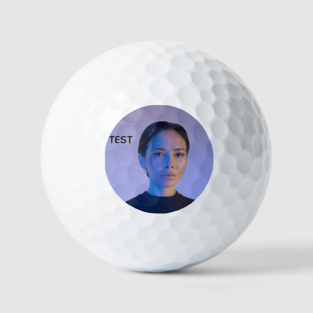 test golf balls (Front)