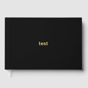 test guest book