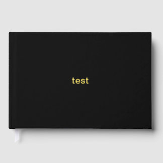 test guest book