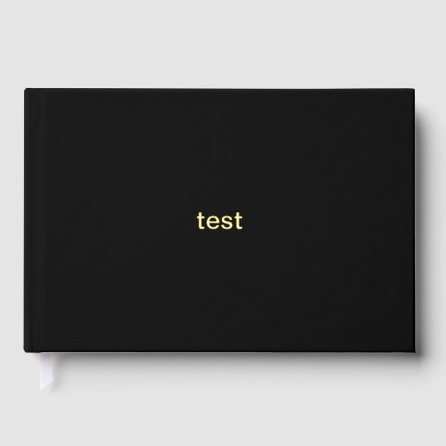 test guest book (Front)