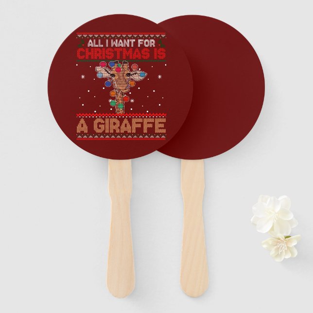 test  hand fan (Front and Back)