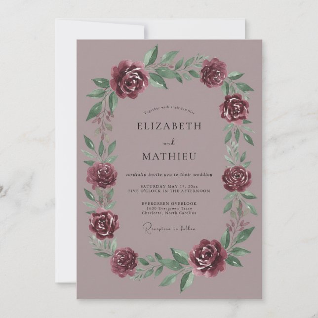 test invitation (Front)
