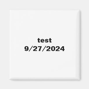 test magnet