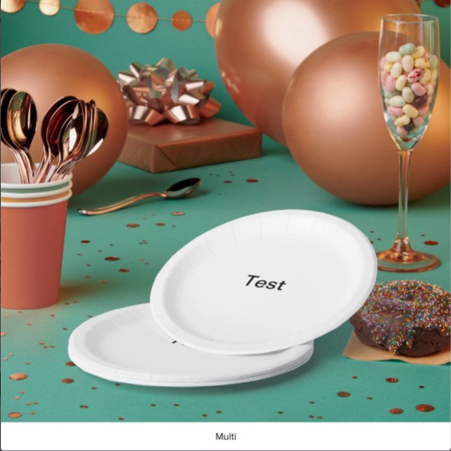 Test Paper Plate (Creator Uploaded)