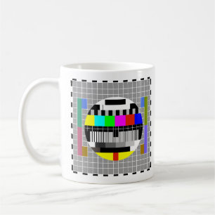 Test pattern office mug