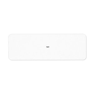 test return address label